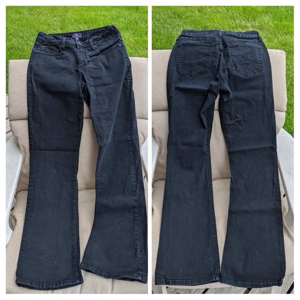 NYDJ black Bootcut jeans sz 6